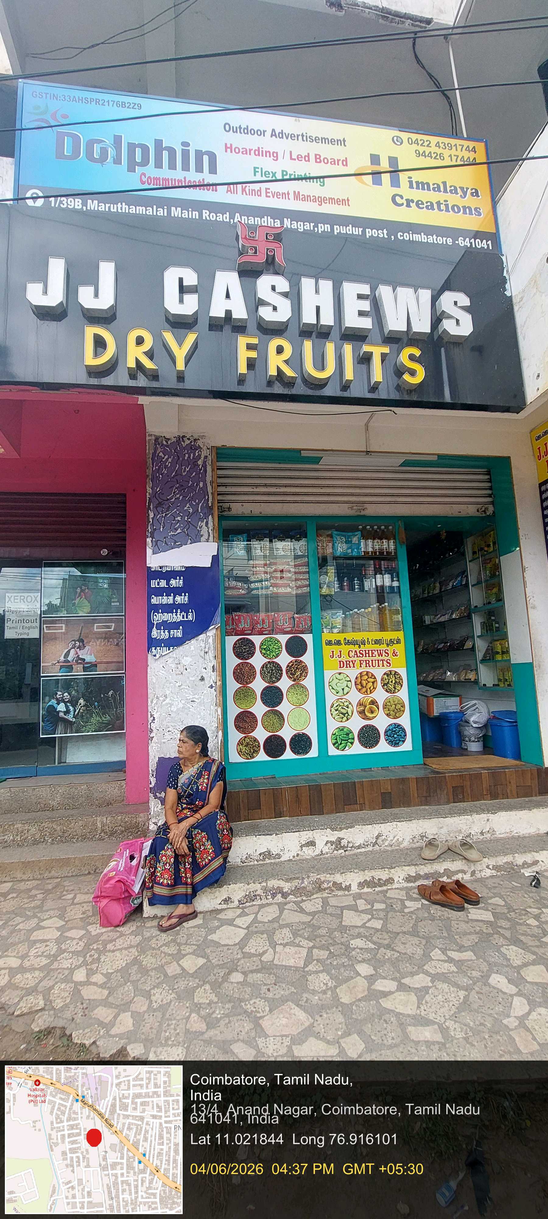J.J CASHEWS DRY FRUITS